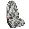 Tropical Pineapple Skull Pattern Print Waterproof Car Seat Cover