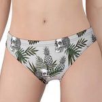 Tropical Pineapple Skull Pattern Print Women's Panties