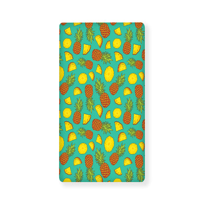 Tropical Pineapples Pattern Print Baby Crib Sheet