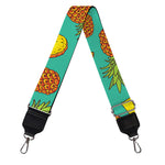 Tropical Pineapples Pattern Print Bag Strap