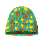 Tropical Pineapples Pattern Print Beanie