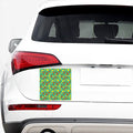 Tropical Pineapples Pattern Print Car Sticker