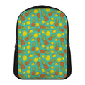 Tropical Pineapples Pattern Print Casual Backpack