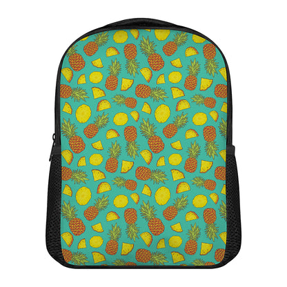 Tropical Pineapples Pattern Print Casual Backpack