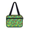 Tropical Pineapples Pattern Print Double Strap Bible Bag