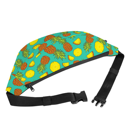 Tropical Pineapples Pattern Print Fanny Pack