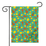 Tropical Pineapples Pattern Print House Flag