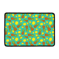 Tropical Pineapples Pattern Print Kitchen Mat