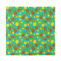 Tropical Pineapples Pattern Print Silk Bandana