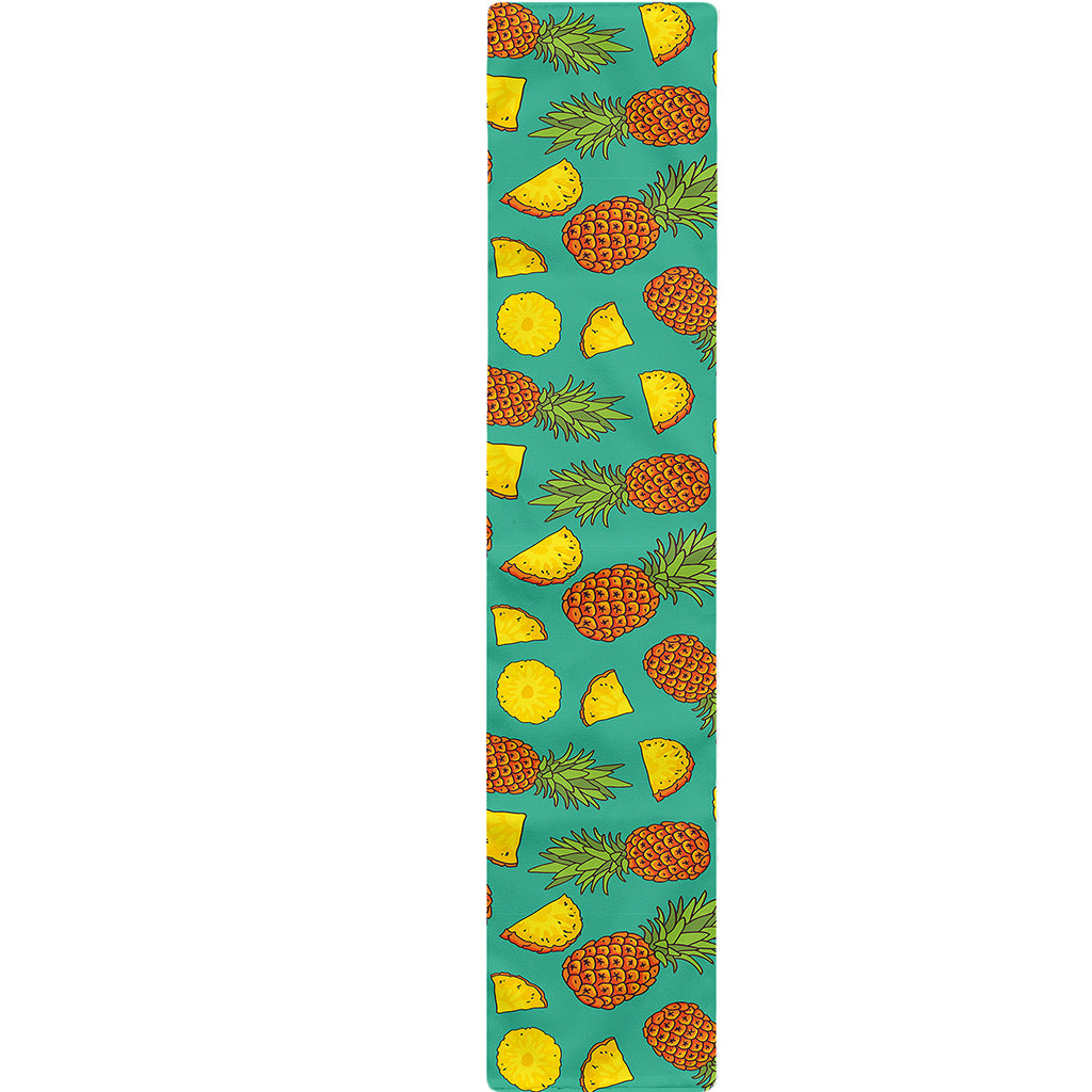 Tropical Pineapples Pattern Print Table Runner