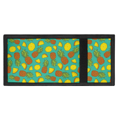 Tropical Pineapples Pattern Print Trifold Wallet