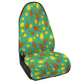 Tropical Pineapples Pattern Print Waterproof Car Seat Cover