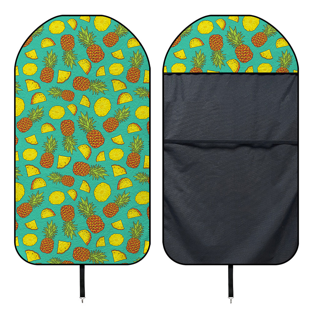Tropical Pineapples Pattern Print Waterproof Car Seat Cover