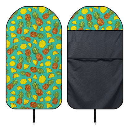 Tropical Pineapples Pattern Print Waterproof Car Seat Cover
