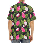 Tropical Pitaya Pattern Print Aloha Shirt