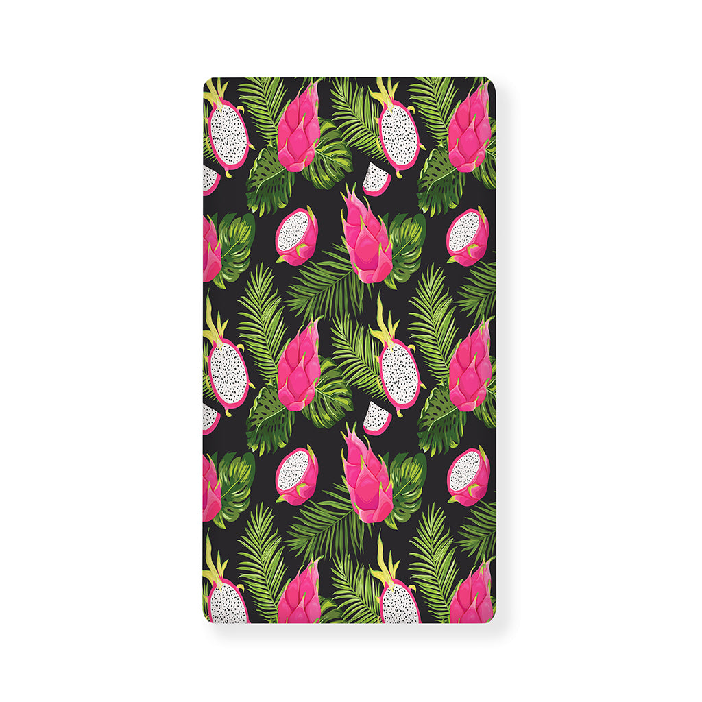 Tropical Pitaya Pattern Print Baby Crib Sheet