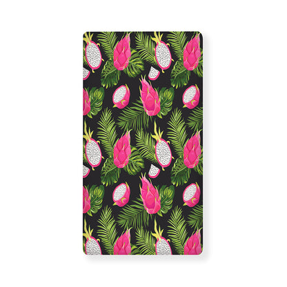 Tropical Pitaya Pattern Print Baby Crib Sheet