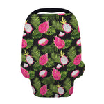 Tropical Pitaya Pattern Print Baby Seat Cover