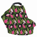 Tropical Pitaya Pattern Print Baby Seat Cover