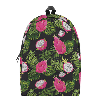 Tropical Pitaya Pattern Print Backpack