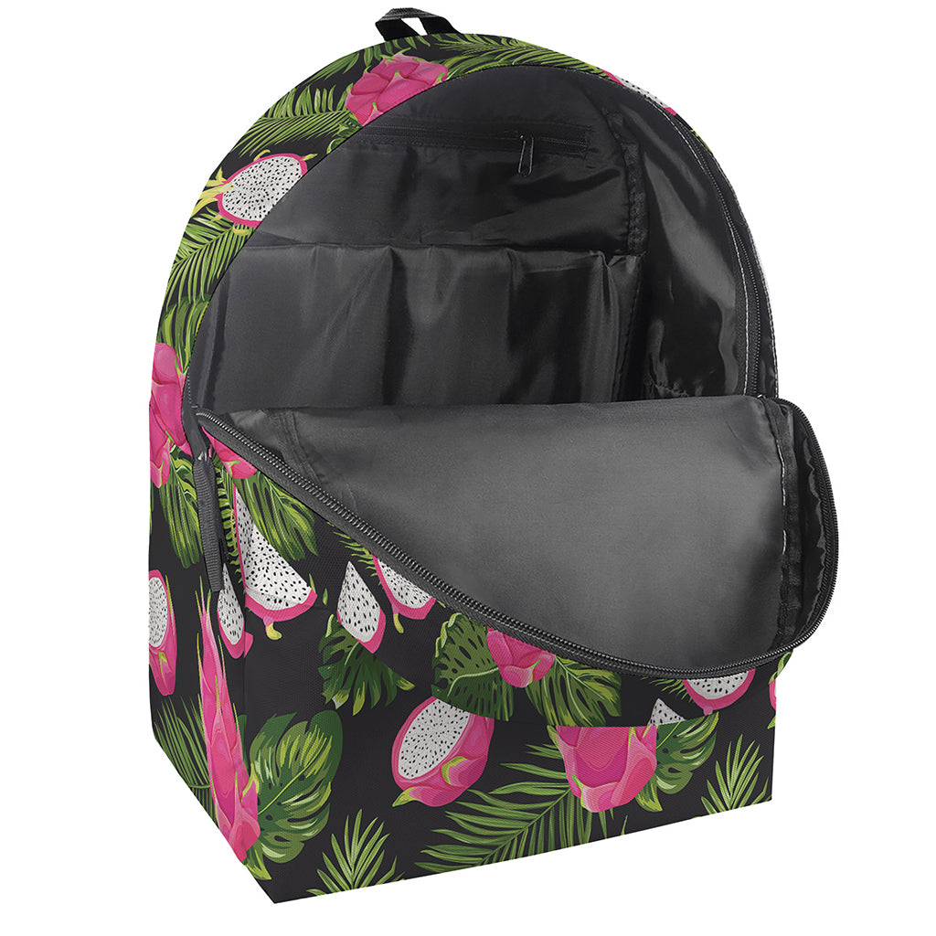 Tropical Pitaya Pattern Print Backpack