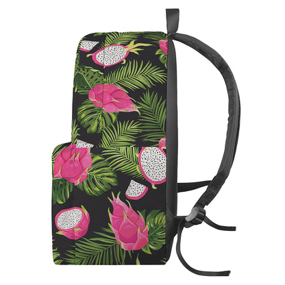 Tropical Pitaya Pattern Print Backpack