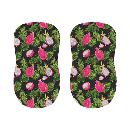 Tropical Pitaya Pattern Print Bar Stool Covers