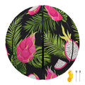 Tropical Pitaya Pattern Print Basketball