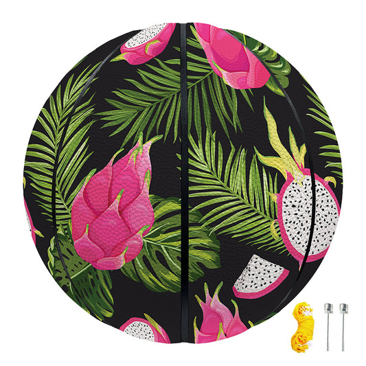 Tropical Pitaya Pattern Print Basketball