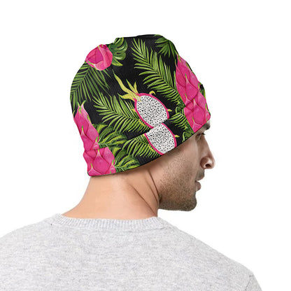 Tropical Pitaya Pattern Print Beanie