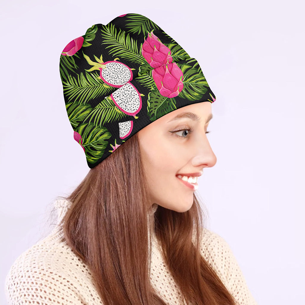 Tropical Pitaya Pattern Print Beanie