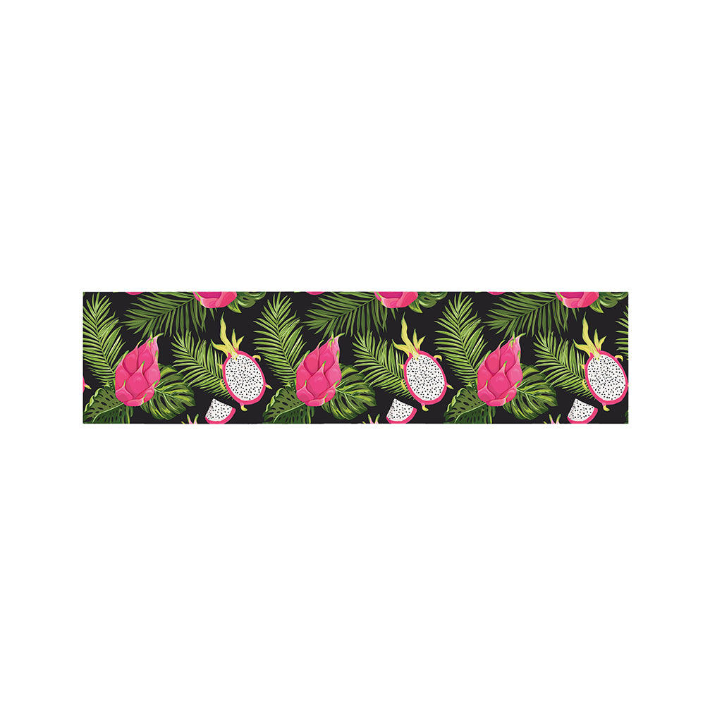 Tropical Pitaya Pattern Print Bed Runner