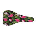 Tropical Pitaya Pattern Print Bicycle Seat Cover