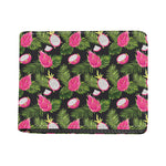 Tropical Pitaya Pattern Print Bifold Wallet