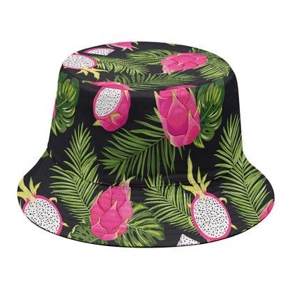 Tropical Pitaya Pattern Print Bucket Hat