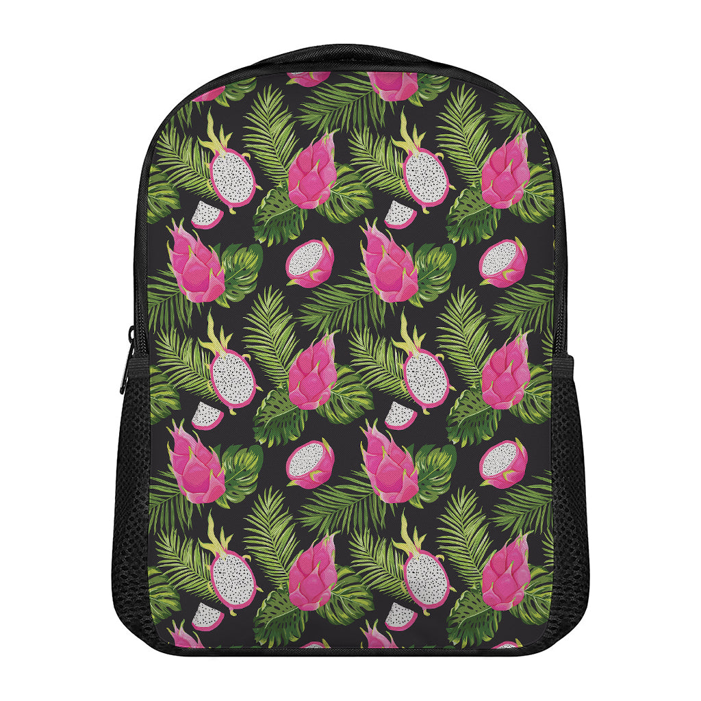 Tropical Pitaya Pattern Print Casual Backpack