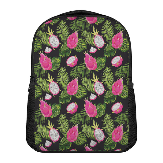 Tropical Pitaya Pattern Print Casual Backpack