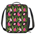 Tropical Pitaya Pattern Print Crossbody Lunch Bag