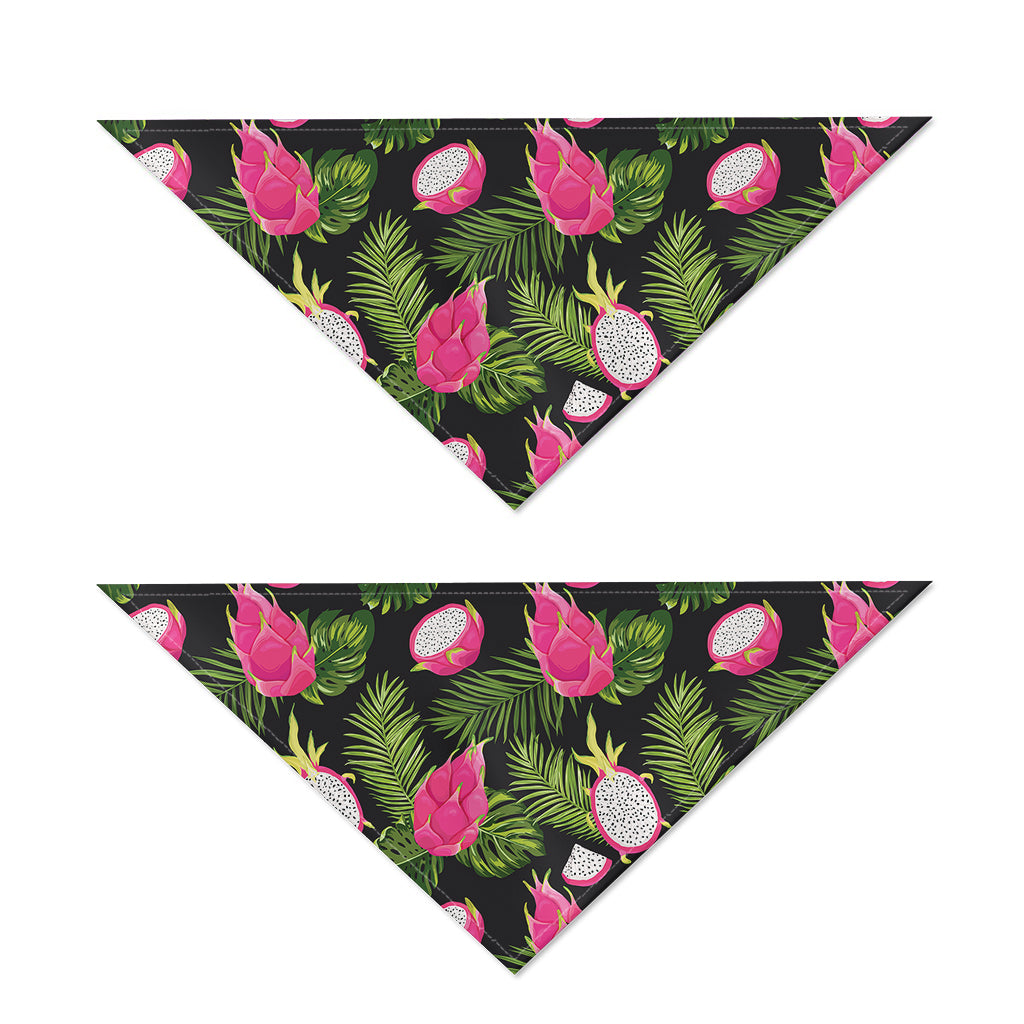 Tropical Pitaya Pattern Print Dog Bandana