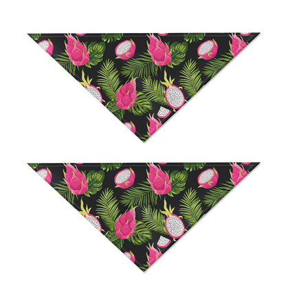 Tropical Pitaya Pattern Print Dog Bandana