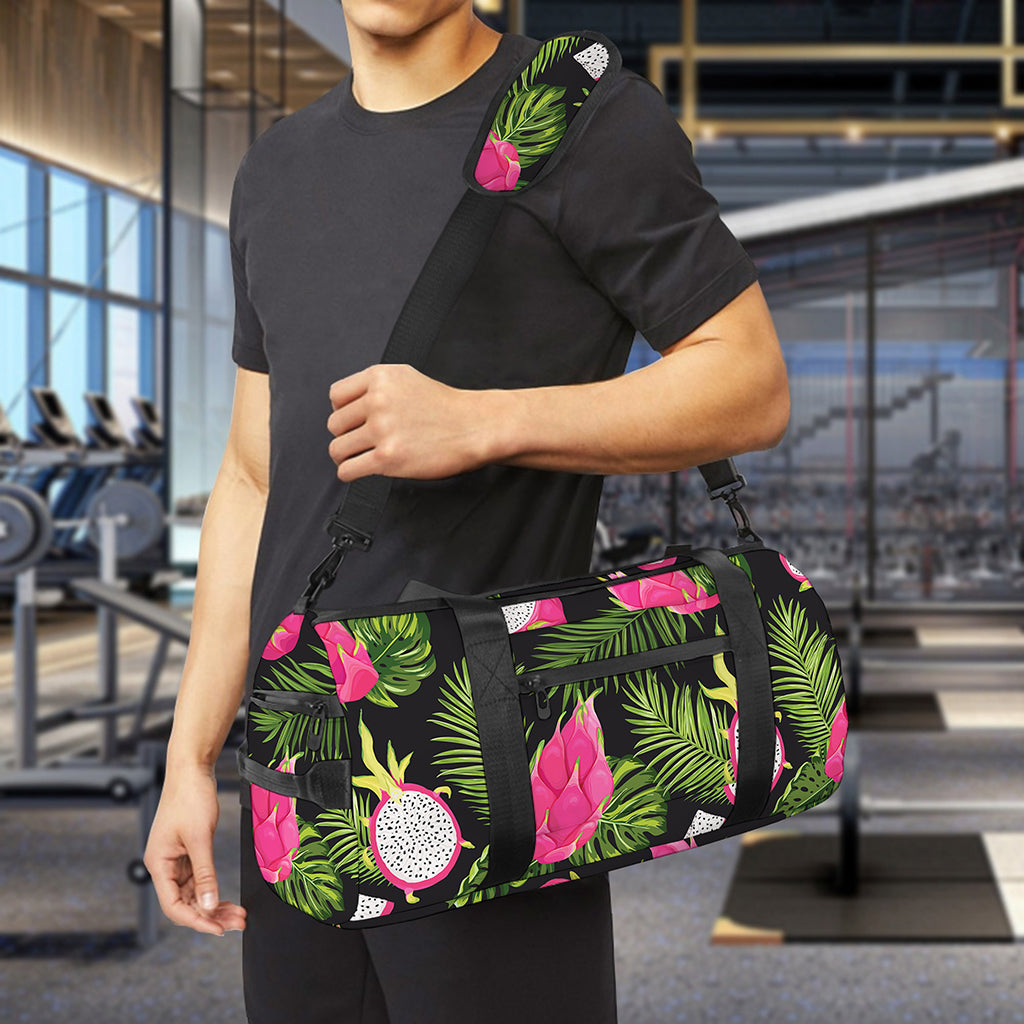 Tropical Pitaya Pattern Print Gym Bag