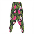 Tropical Pitaya Pattern Print Hammer Pants