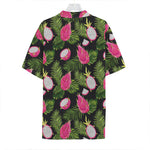 Tropical Pitaya Pattern Print Hawaiian Shirt