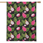 Tropical Pitaya Pattern Print House Flag