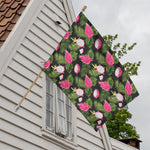 Tropical Pitaya Pattern Print House Flag