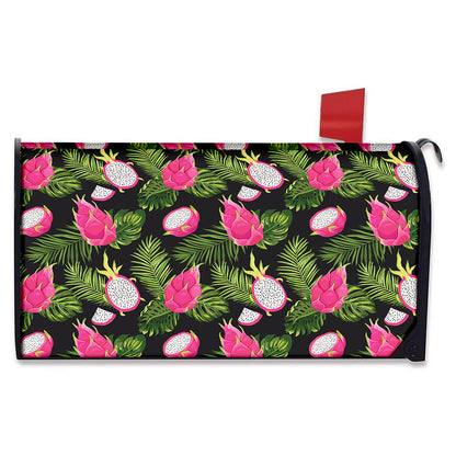 Tropical Pitaya Pattern Print Mailbox Cover
