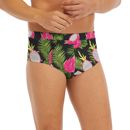 Tropical Pitaya Pattern Print Men's Briefs