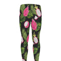 Tropical Pitaya Pattern Print Men's Leggings