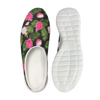 Tropical Pitaya Pattern Print Mesh Casual Shoes