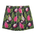 Tropical Pitaya Pattern Print Mesh Shorts